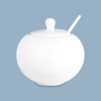 Round Sugar Bowl with Spoon, 500ml