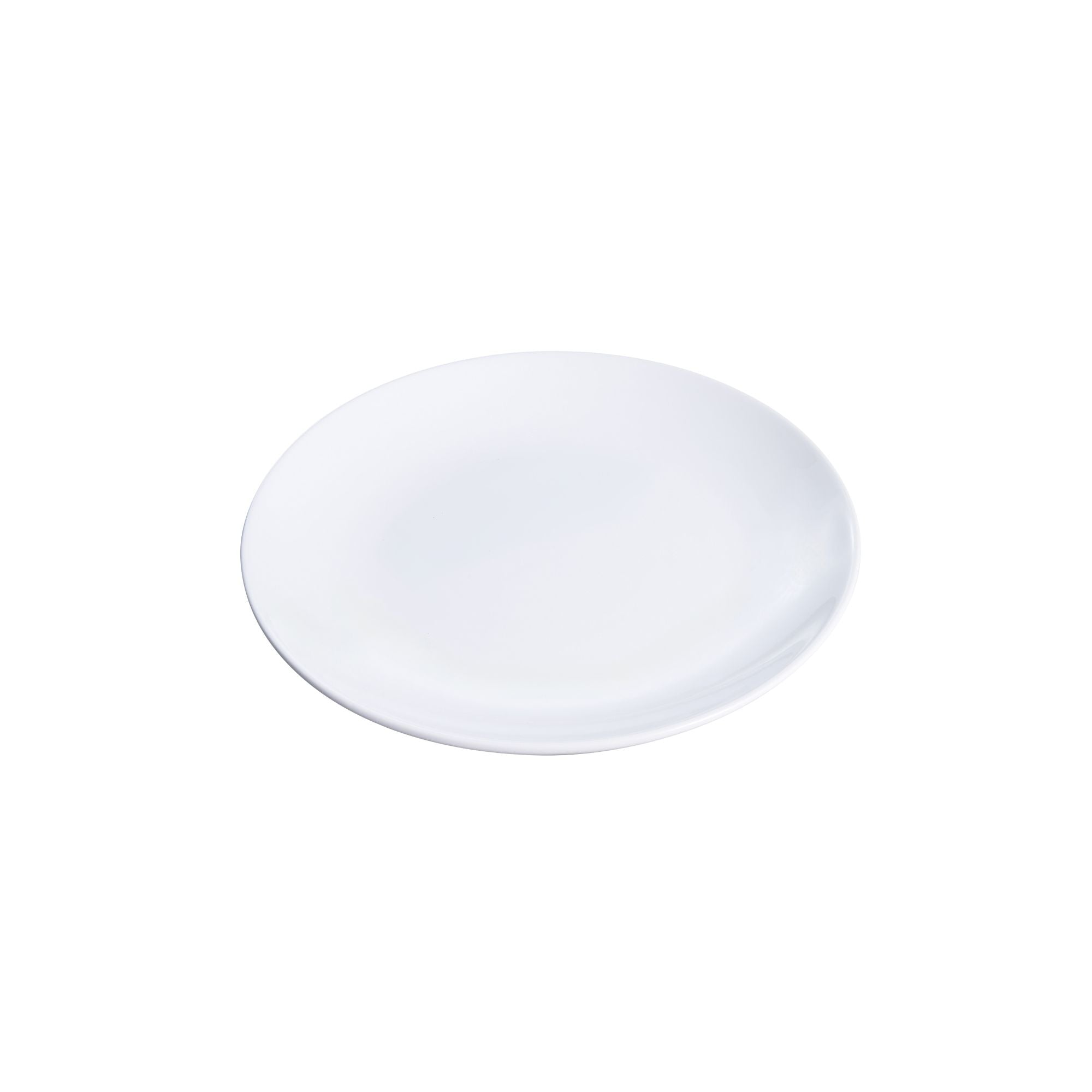 White Round Platter, Large
