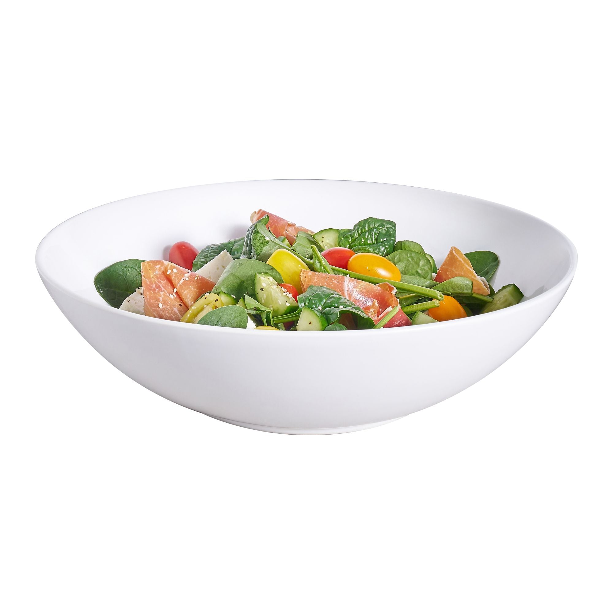 White Round Bowl