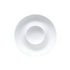 White Round Chip and Dip Bowl
