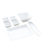 White Entertaining Set (7 Piece) - Ceramic
