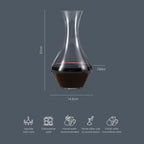 Argyle Decanter, 1200ml - Handmade Glass