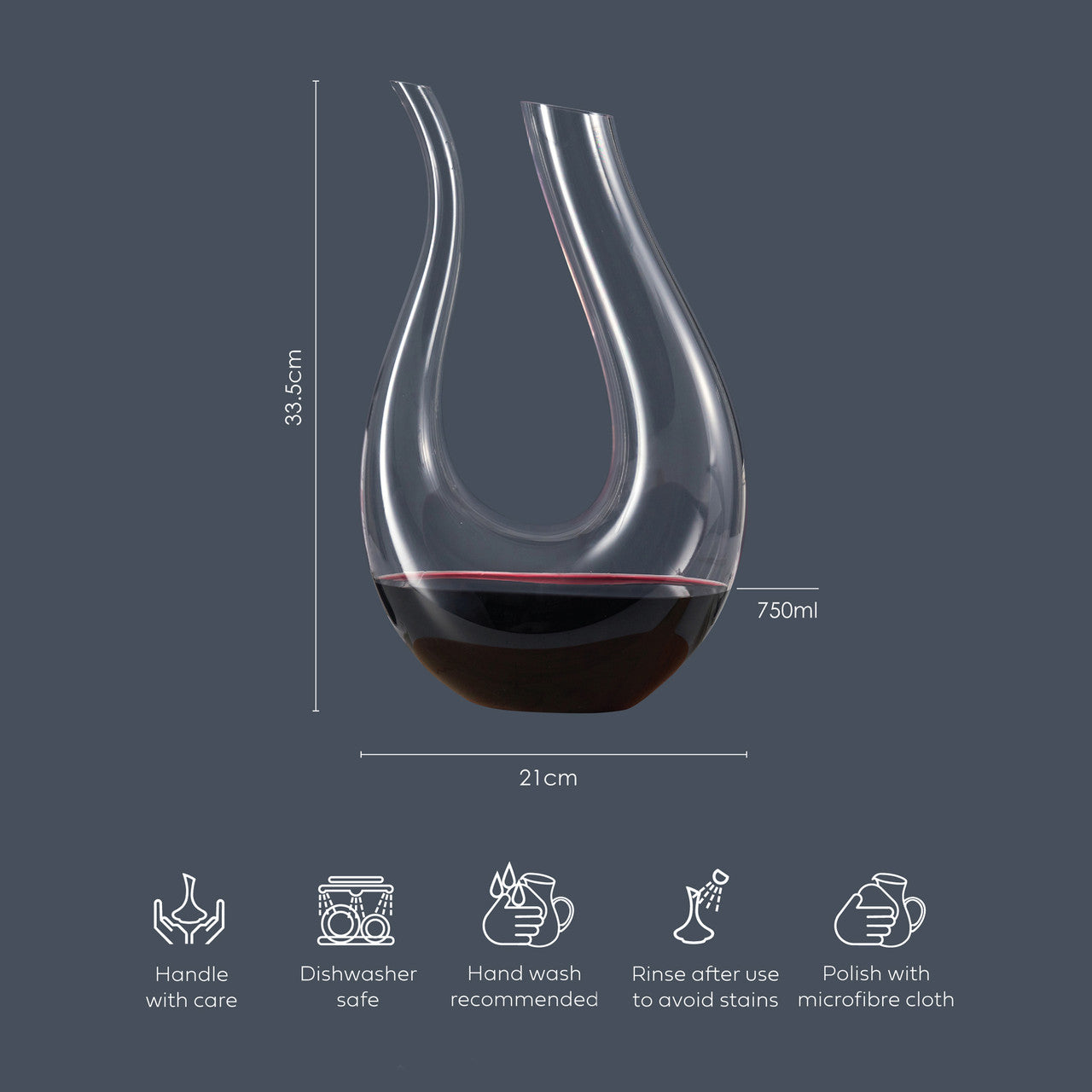 Lennox Decanter, 1500ml