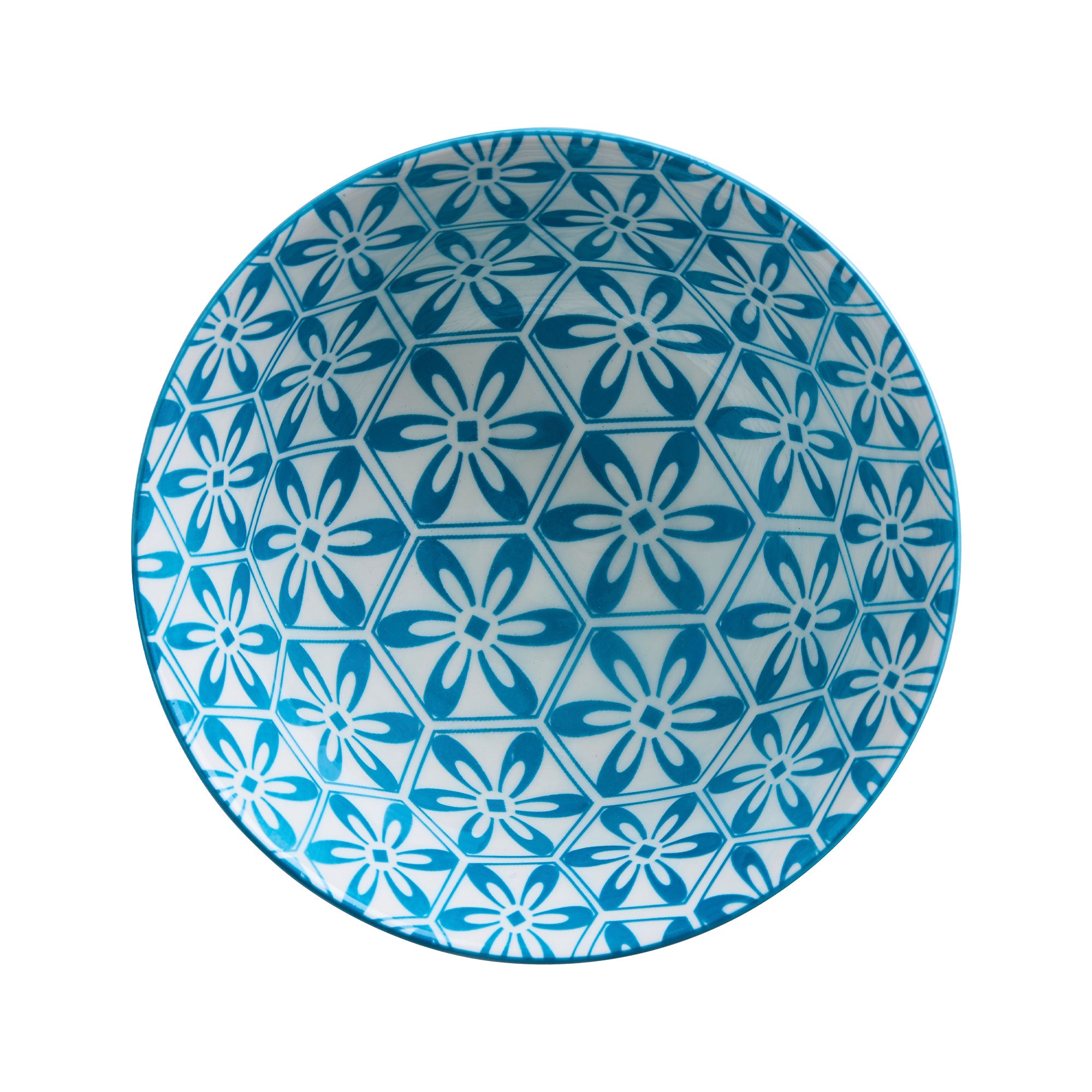 Glazed Porcelain Bowl- Summer Aqua