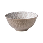 Glazed Porcelain Bowl- Monochrome Tile