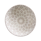 Glazed Porcelain Bowl- Monochrome Tile