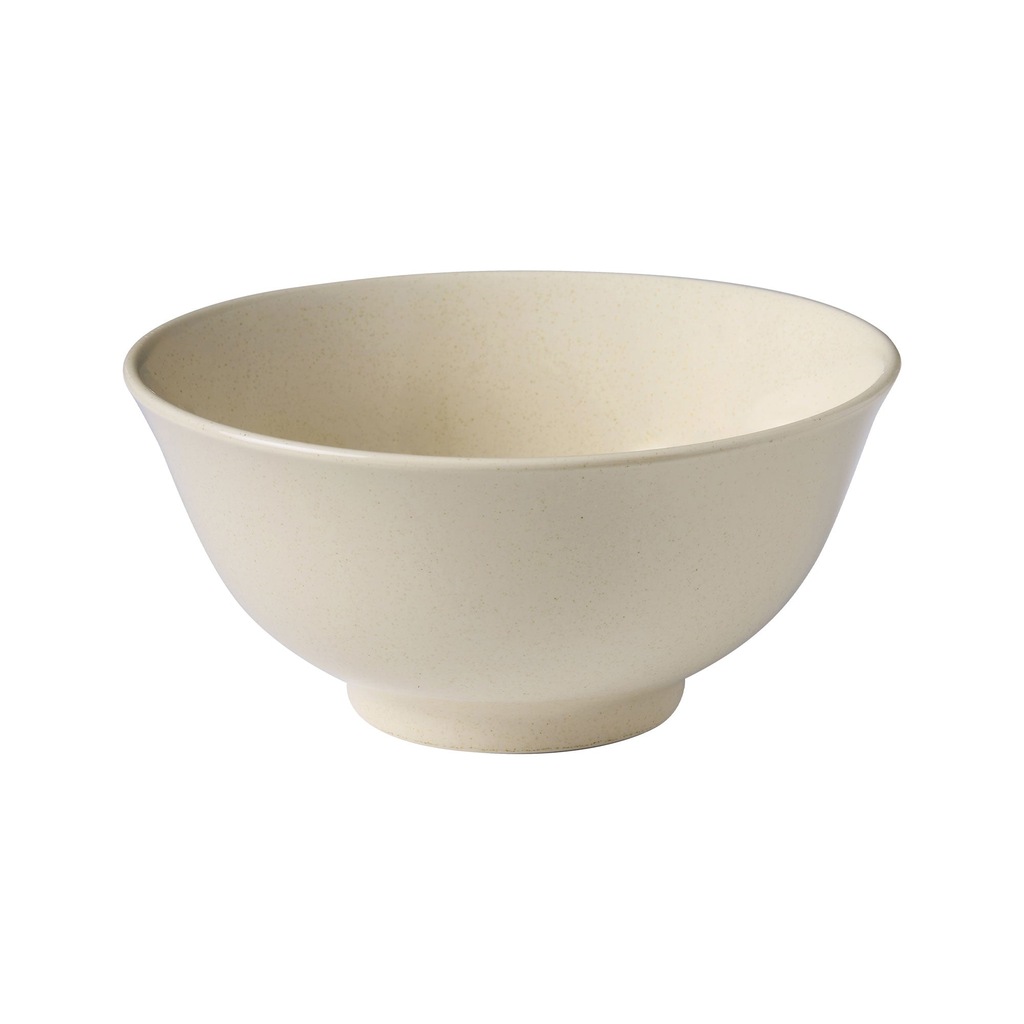 Glazed Porcelain Bowl- Reactive Beige