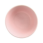 Glazed Porcelain Bowl- Reactive Pink