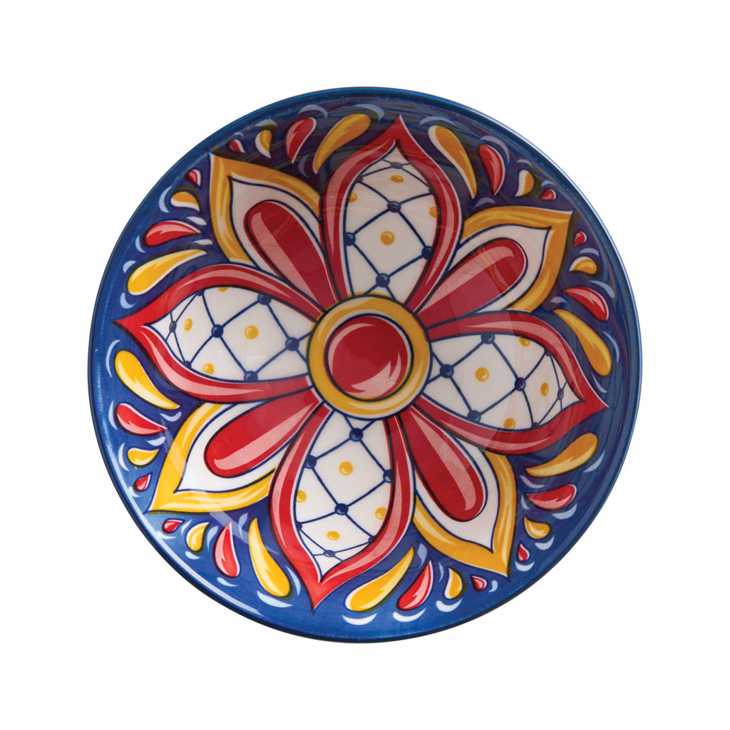 Glazed Porcelain Bowl- Fiesta Navy
