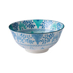 Glazed Porcelain Bowl- Mediterranean Star