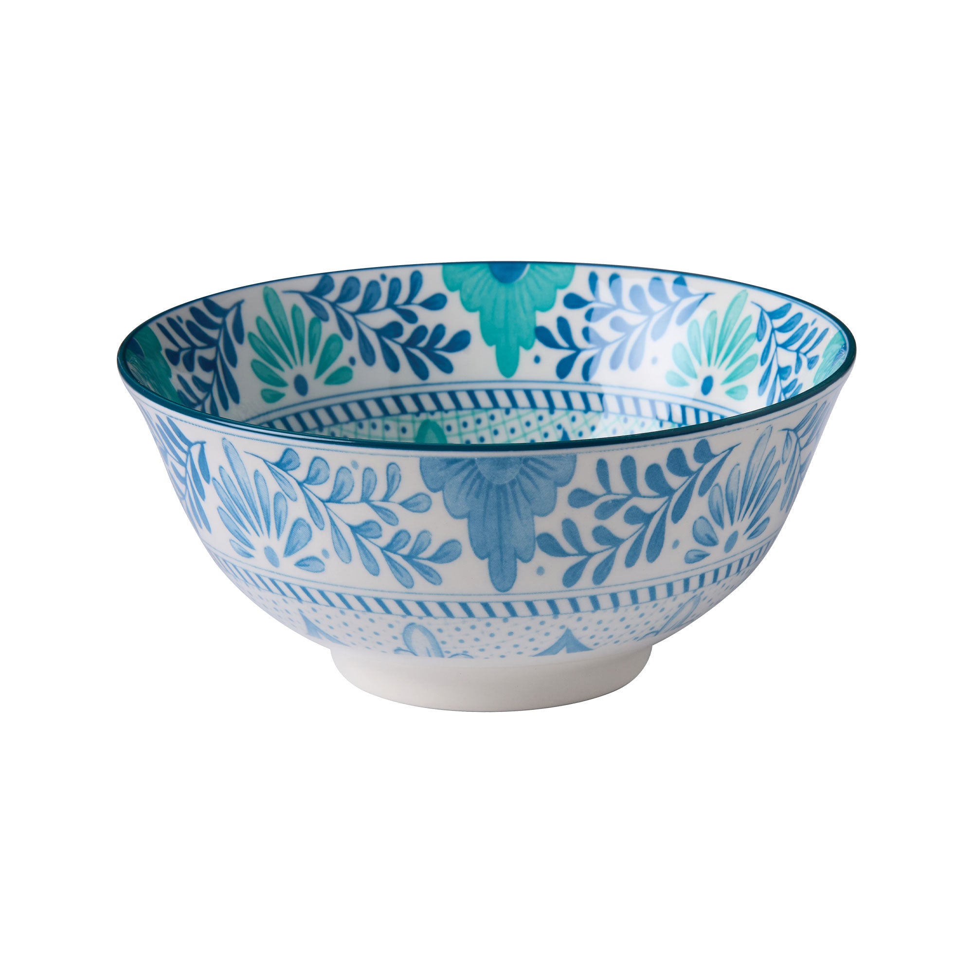 Glazed Porcelain Bowl- Mediterranean Star