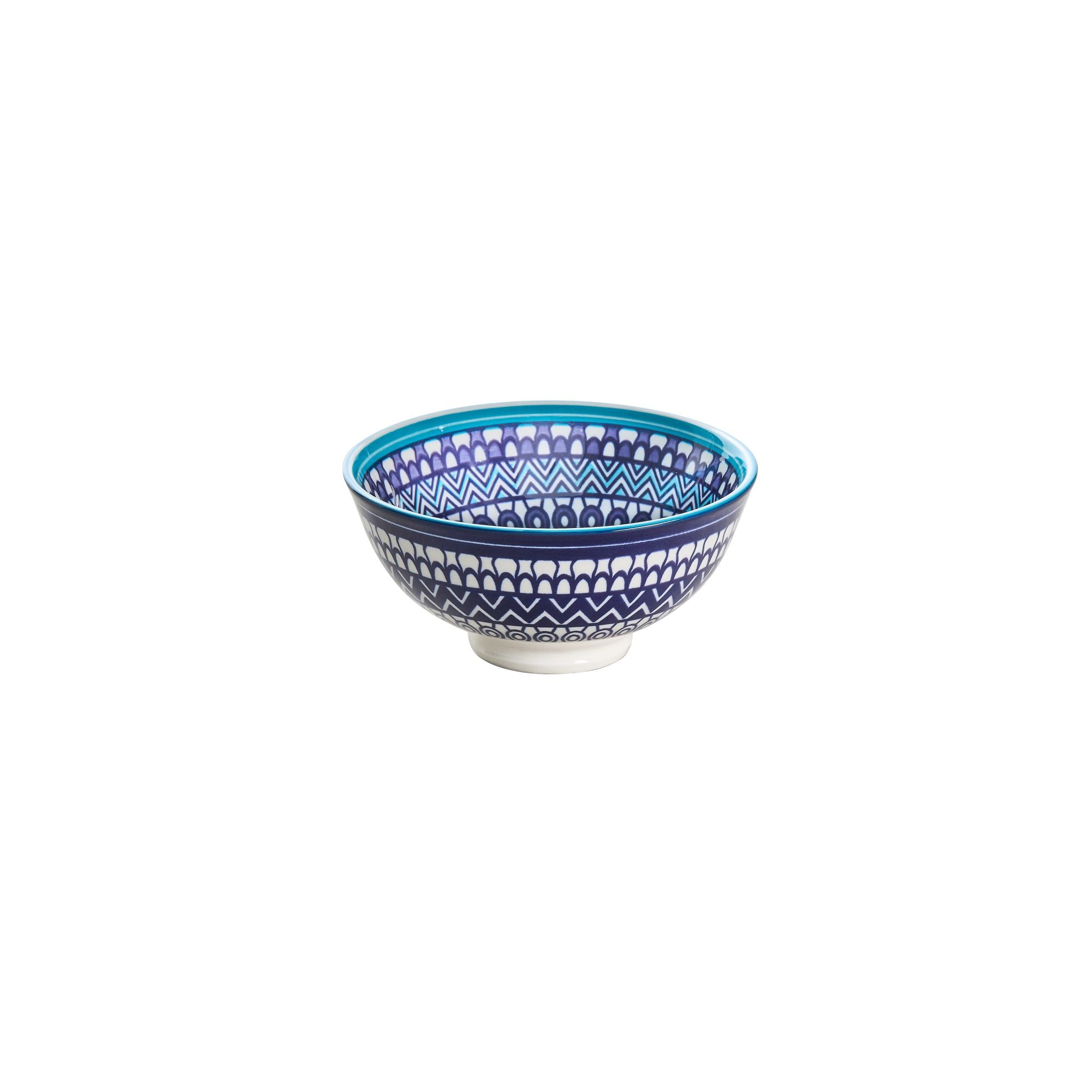 Snack & Dip Bowl - Mediterranean Circle