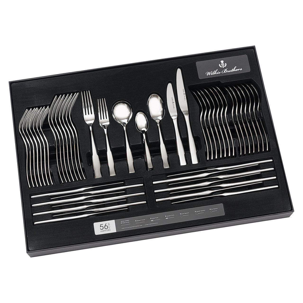 新品 NEIGHBORHOOD CI CUTLERY SET Hartford 56 Piece Cutlery Set | Wilkie Brothers Australia