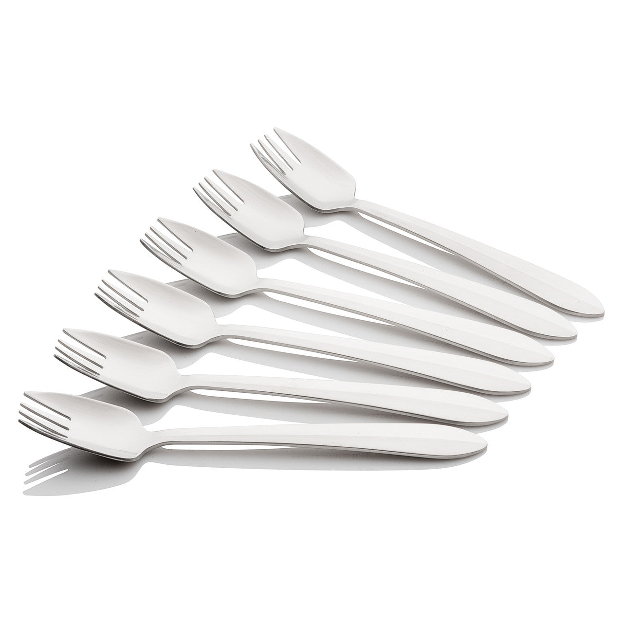 6 Piece Buffet Fork Set - Satin Finish