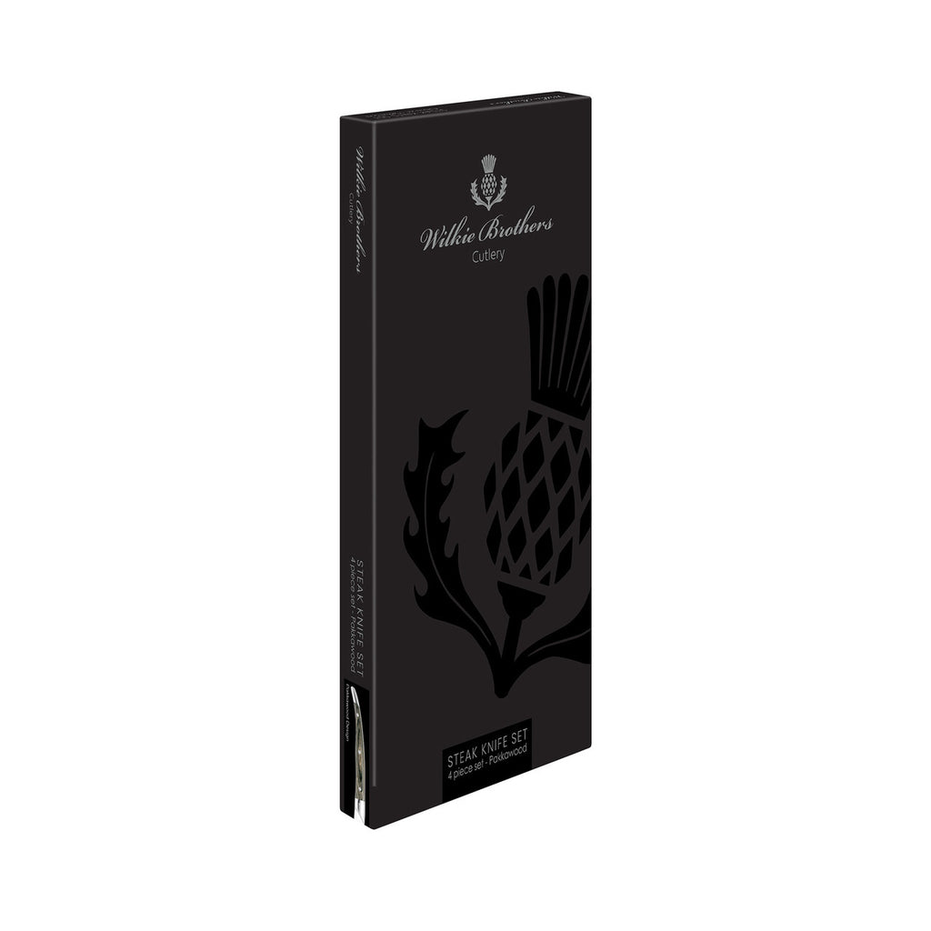 4 Piece Steak Knife Set Pakka