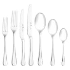 Stuart 42 Piece Cutlery Set, 18/10 Stainless Steel