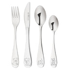 4 Piece Children's Cutlery Set - Puppy
