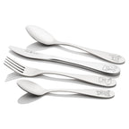4 Piece Children's Cutlery Set - Puppy