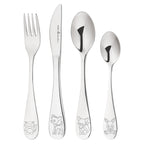 4 Piece Children's Cutlery Set - Woodland