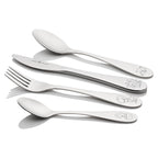 4 Piece Children's Cutlery Set - Dinosaur