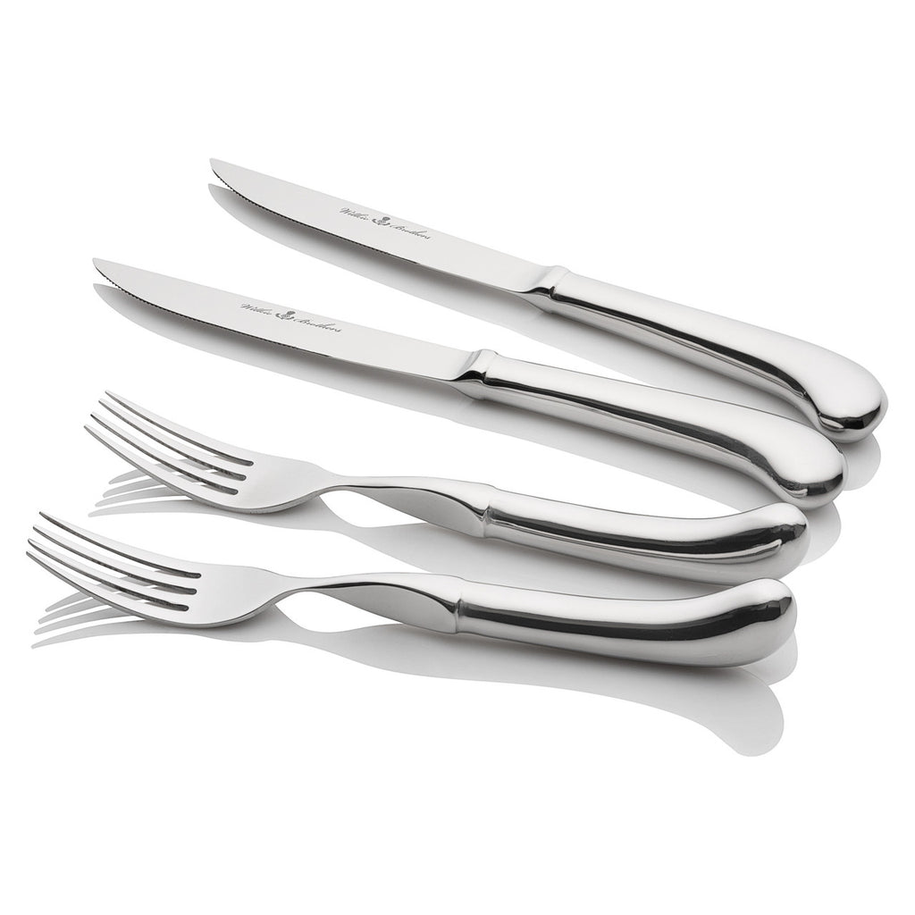 Stirling 8 Piece Steak Knife and Fork Set