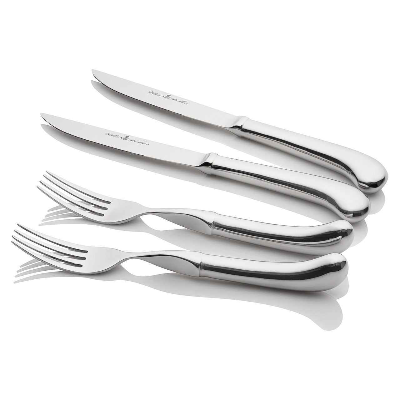 Stirling 8 Piece Steak Knife and Fork Set