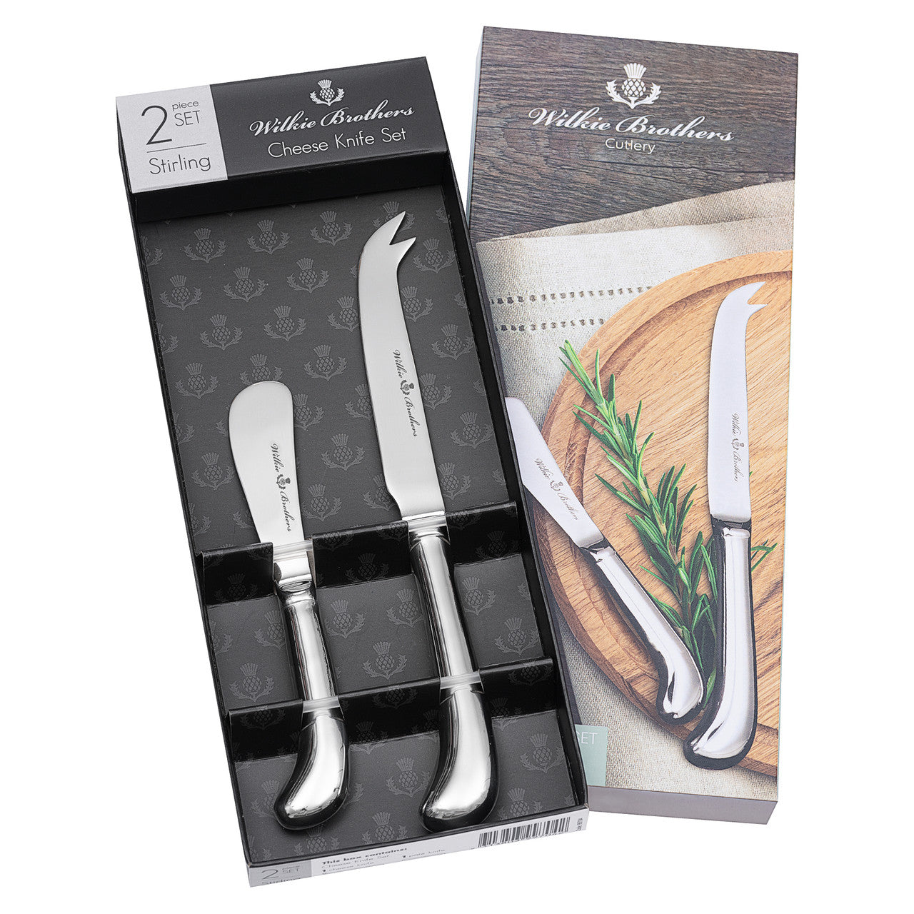 Stirling 2 Piece Cheese Set