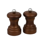 Salt & Pepper Mill Set Rubberwood - 10cm