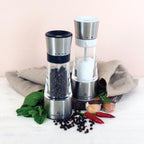 Salt & Pepper Mill Set Stainless Steel - 18cm