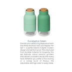 Salt and Pepper Mill Set Eucalyptus Green