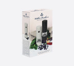 Electric Rechargable Salt and Pepper Mill Set, Black and White Matte - 35ml